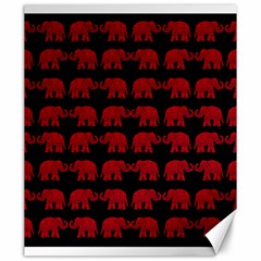 Indian elephant pattern Canvas 20  x 24  