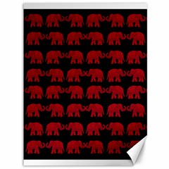 Indian elephant pattern Canvas 36  x 48  