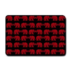 Indian elephant pattern Small Doormat 