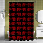 Indian elephant pattern Shower Curtain 48  x 72  (Small)  Curtain(48  X 72 ) - 42.18 x64.8  Curtain(48  X 72 )