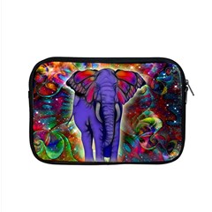 Abstract Elephant With Butterfly Ears Colorful Galaxy Apple Macbook Pro 15  Zipper Case