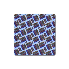 Abstract Pattern Seamless Artwork Square Magnet by Amaryn4rt