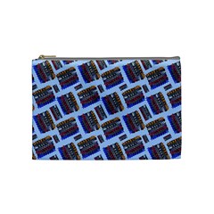 Abstract Pattern Seamless Artwork Cosmetic Bag (medium)  by Amaryn4rt