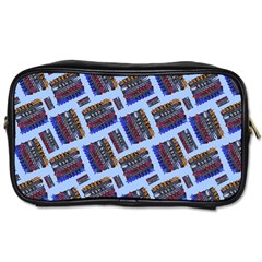 Abstract Pattern Seamless Artwork Toiletries Bags by Amaryn4rt