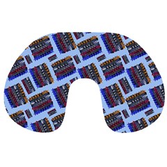 Abstract Pattern Seamless Artwork Travel Neck Pillows by Amaryn4rt