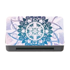 Mandalas Symmetry Meditation Round Memory Card Reader With Cf by Amaryn4rt