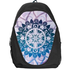 Mandalas Symmetry Meditation Round Backpack Bag by Amaryn4rt