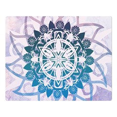 Mandalas Symmetry Meditation Round Double Sided Flano Blanket (large)  by Amaryn4rt