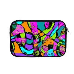 Abstract Art Squiggly Loops Multicolored Apple Macbook Pro 13  Zipper Case