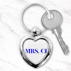 Future Mrs  Chapman Key Chains (heart) 