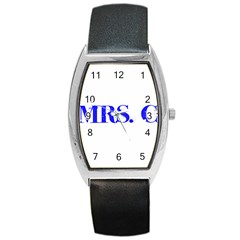 Future Mrs  Chapman Barrel Style Metal Watch by badwolf1988store