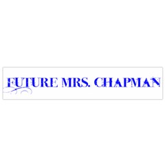 Future Mrs  Chapman Flano Scarf (small) by badwolf1988store