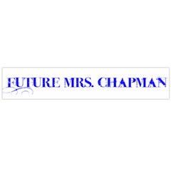 Future Mrs  Chapman Flano Scarf (large) by badwolf1988store