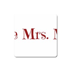 Future Mrs  Moore Square Magnet