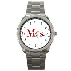 Future Mrs  Moore Sport Metal Watch