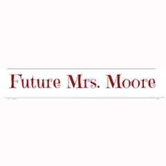 Future Mrs  Moore Small Bar Mats by badwolf1988store