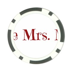 Future Mrs  Moore Poker Chip Card Guard