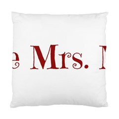 Future Mrs  Moore Standard Cushion Case (two Sides) by badwolf1988store