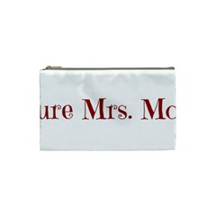 Future Mrs  Moore Cosmetic Bag (small)  by badwolf1988store