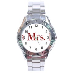 Future Mrs  Moore Stainless Steel Analogue Watch