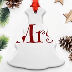 Future Mrs. Moore Ornament (Christmas Tree)  Front