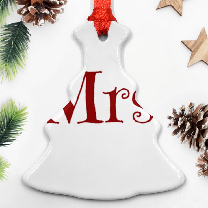 Future Mrs. Moore Ornament (Christmas Tree) 