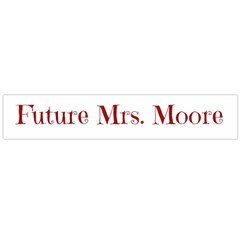 Future Mrs  Moore Flano Scarf (large)