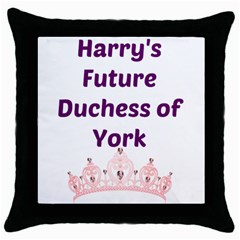 Harry s Duchess Throw Pillow Case (black) by badwolf1988store