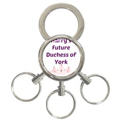 Harry s Duchess 3-ring Key Chains by badwolf1988store