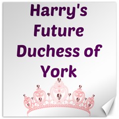 Harry s Duchess Canvas 12  X 12  