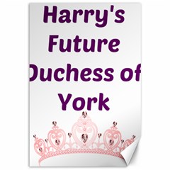 Harry s Duchess Canvas 12  X 18  