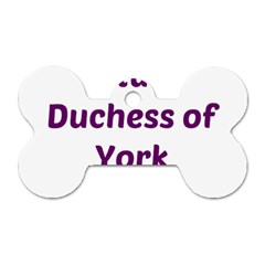 Harry s Duchess Dog Tag Bone (two Sides)