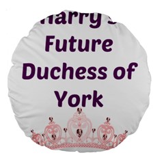 Harry s Duchess Large 18  Premium Round Cushions by badwolf1988store