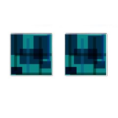 Boxes Abstractly Cufflinks (square) by Amaryn4rt