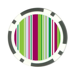 Beautiful Multi Colored Bright Stripes Pattern Wallpaper Background Poker Chip Card Guard by Amaryn4rt