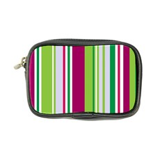 Beautiful Multi Colored Bright Stripes Pattern Wallpaper Background Coin Purse by Amaryn4rt