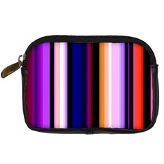 Fun Striped Background Design Pattern Digital Camera Cases by Amaryn4rt