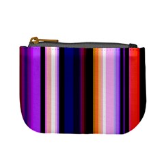 Fun Striped Background Design Pattern Mini Coin Purses by Amaryn4rt