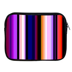 Fun Striped Background Design Pattern Apple Ipad 2/3/4 Zipper Cases by Amaryn4rt