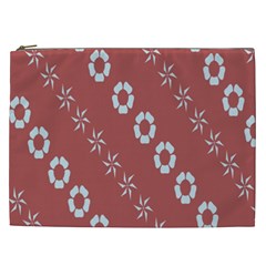 Abstract Pattern Background Wallpaper In Pastel Shapes Cosmetic Bag (xxl)  by Amaryn4rt