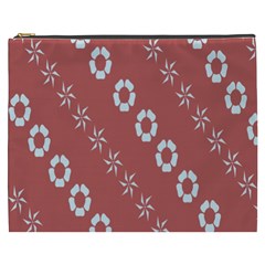 Abstract Pattern Background Wallpaper In Pastel Shapes Cosmetic Bag (xxxl)  by Amaryn4rt