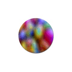 A Mix Of Colors In An Abstract Blend For A Background Golf Ball Marker (10 Pack) by Amaryn4rt