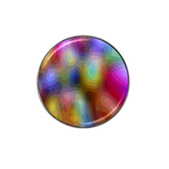 A Mix Of Colors In An Abstract Blend For A Background Hat Clip Ball Marker by Amaryn4rt