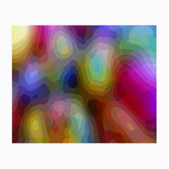 A Mix Of Colors In An Abstract Blend For A Background Small Glasses Cloth by Amaryn4rt