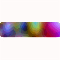 A Mix Of Colors In An Abstract Blend For A Background Large Bar Mats by Amaryn4rt