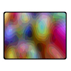 A Mix Of Colors In An Abstract Blend For A Background Fleece Blanket (small) by Amaryn4rt