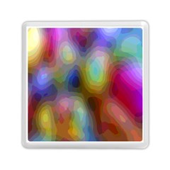 A Mix Of Colors In An Abstract Blend For A Background Memory Card Reader (square)  by Amaryn4rt