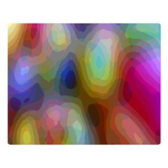 A Mix Of Colors In An Abstract Blend For A Background Double Sided Flano Blanket (large)  by Amaryn4rt