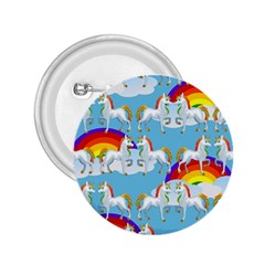 Rainbow Pony  2 25  Buttons by Valentinaart