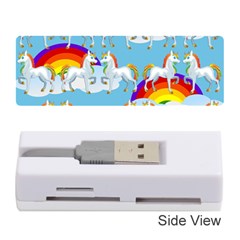 Rainbow Pony  Memory Card Reader (stick)  by Valentinaart